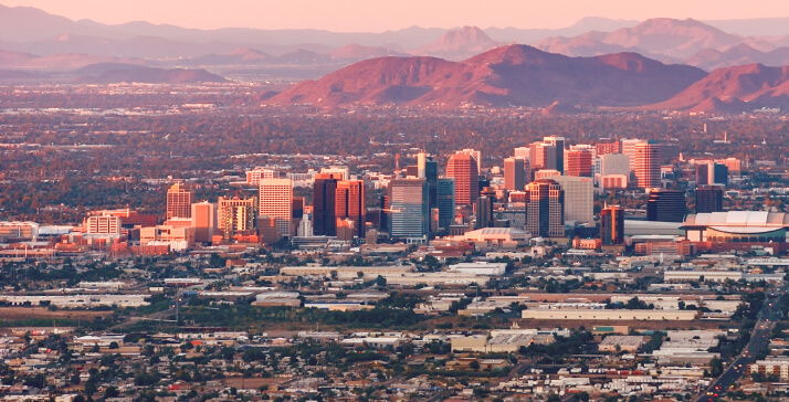 Phoenix city landscape